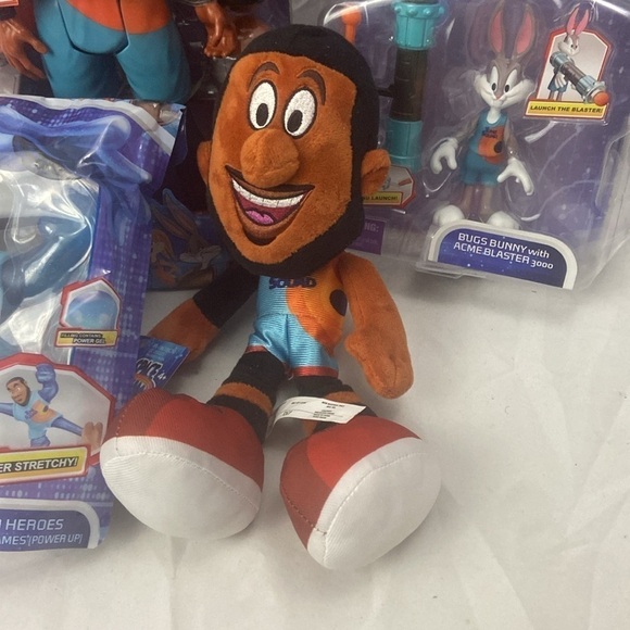 Space Jam A New Legacy LeBron James Bugs Bunny Action Figures Toys NIB Lot Of 4 - Picture 6 of 9